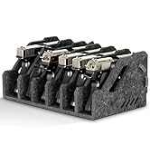 QUEENLINK Pistol Rack for Gun Safe, Handgun Rack Pistol Stand Holder, Gun Cabinet Accessories Sto...