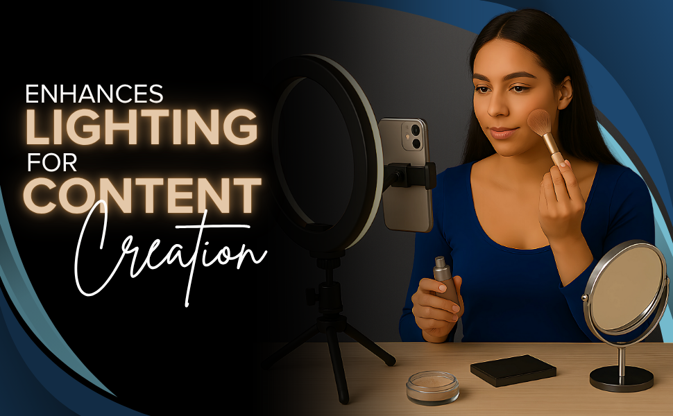 enhance lighting for content creation