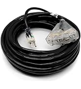 3 prong splitter 10 ft heavy duty extension cord