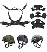Bewinner Wendy Helmet Dial Suspension System Chin Strap, Tactical Airsoft Helmet Chin Strap, Hunt...