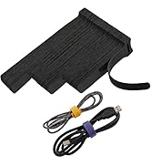 150 PCS Reusable Cable Ties with Hook and Loop, Multi-purpose Adjustable Cable Management Wire Ti...
