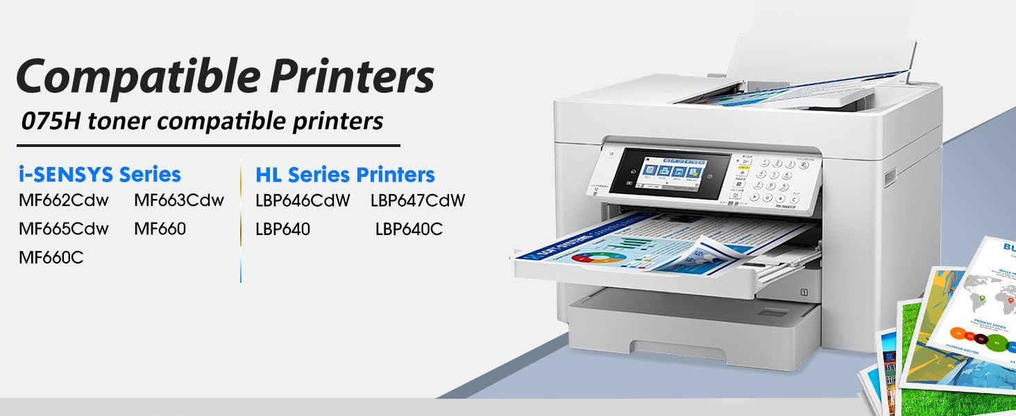Canon Color imageCLASS MF662Cdw MF663Cdw MF665Cdw LBP646Cdw LBP647Cdw LBP640 MF660 toner Cartridge