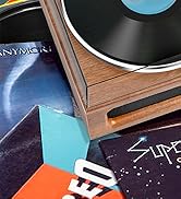 record player with speakers