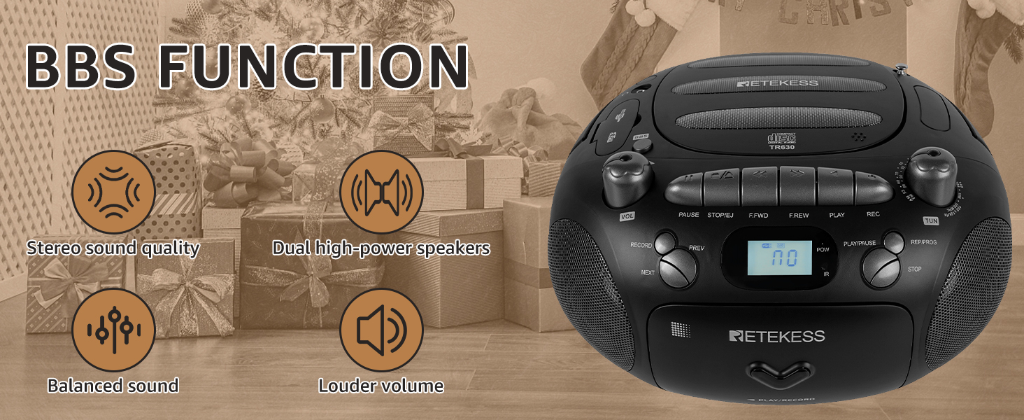 portable cassette player