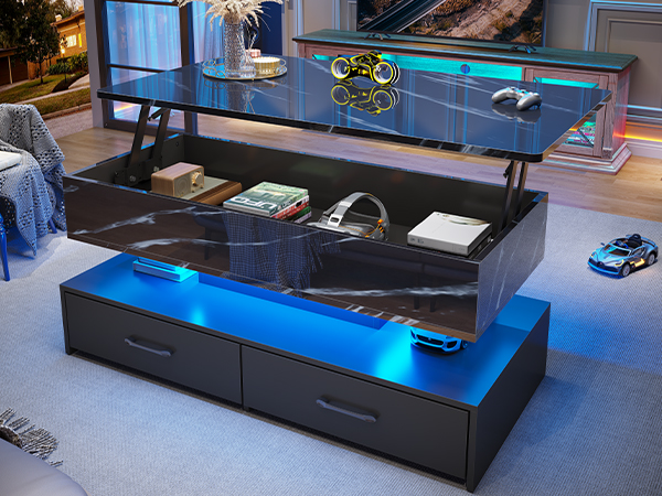 lift top coffee table
