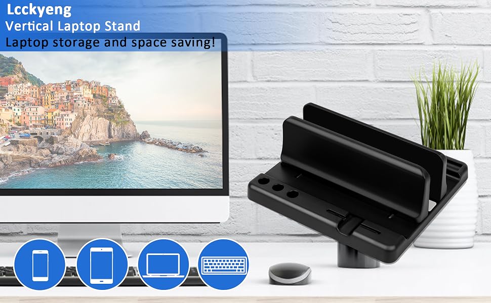 Vertical Laptop Stand
