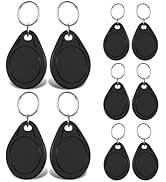 10 pcs Rewritable T5577 Key Fobs RFID 125KHz Keychains Proximity ID Card Token Tag Key Cards for ...