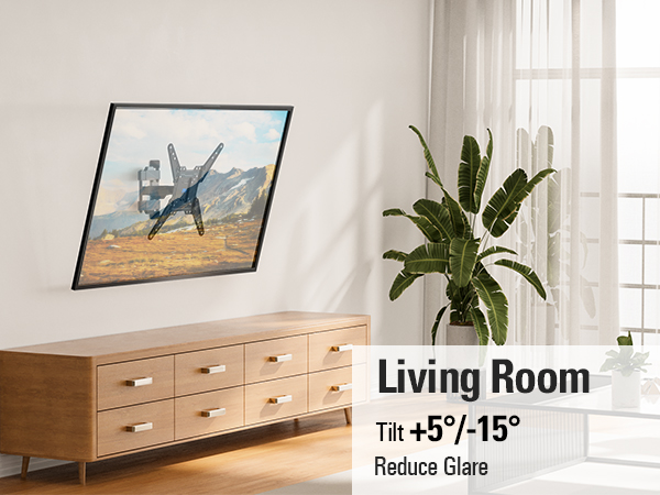  TV Mount Full Motion with Swivel Articulating Arm