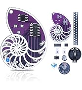 SMD Soldering Pratice Kit, LED Seashell Design Soldering Project Kit, Ideal for Soldering Practic...