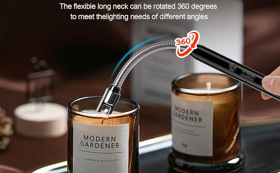 usb rechargeable lighter fireplace lighter reidea electronic candle lighter grill lighters long
