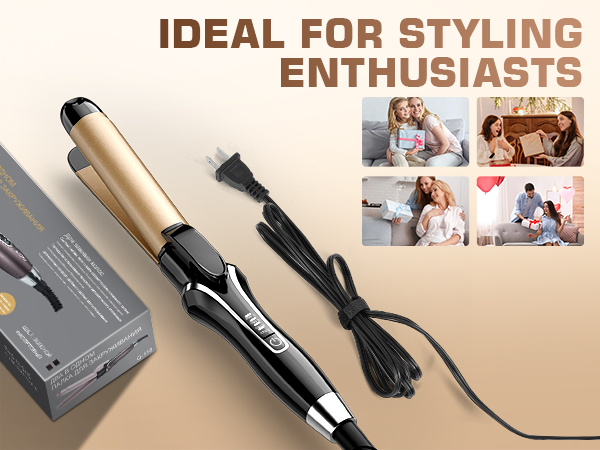 Curling Iron and Hair Straightener
