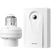 DEWENWILS Light Sensor Socket, Dusk to Dawn Sensor Socket with Sensor, 50M Signal Range, E26/ E27...