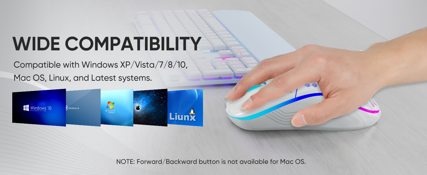 Wireless Gaming Mouse Honeycomb