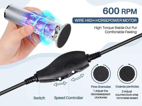 600 RPM Profesional Pedicure Tool For Feel