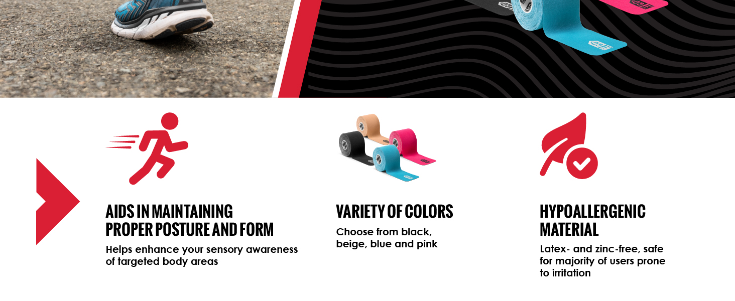 Aids in maintaining proper posture, Variety of Colors, Hypoallergenic Material