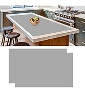2Pack Large Silicone Mats for Kitchen Counter, 36''x24''(90cmx60cm) Heat Resistant Mat for Kitche...