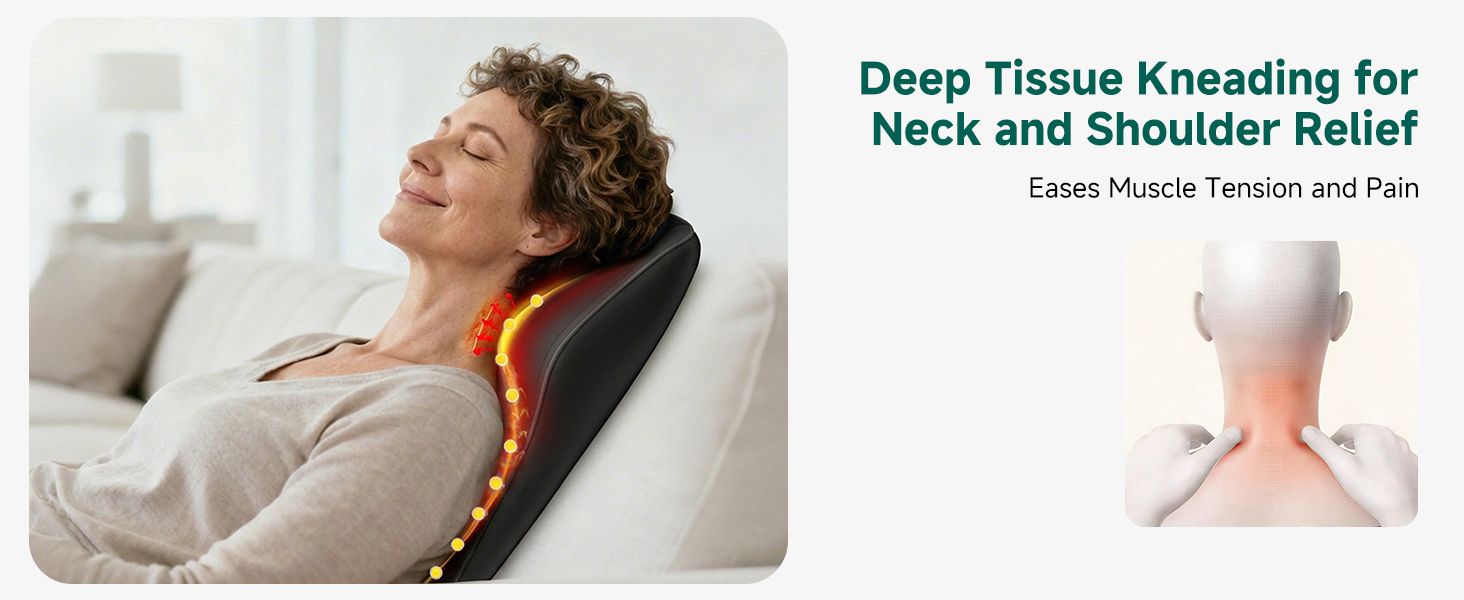 Back Massager with Heat