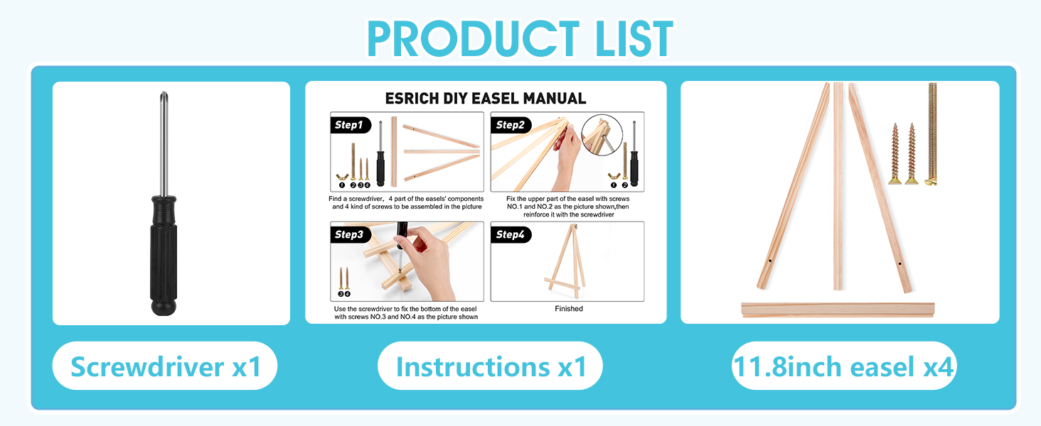 30cm easel DIY