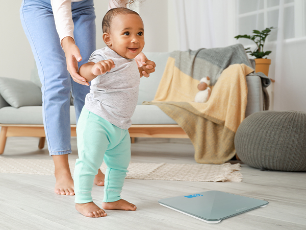 Simply step on the scale and get your results within seconds.