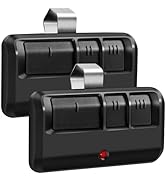 2 Replacement Garage Door Opener Remote,Compatible with Chamberlain Sears Craftsman Garage Door O...