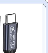 USB C Monitor Cable 6FT, 4K@60Hz Video Display, USB C 3.2 Gen 2x2 with 20Gbps High Speed Data Tra...