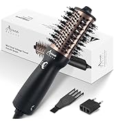 Aima Beauty Dual Voltage Blow Dryer Brush Hot Air Hair Dryer Blow Dry Brush Blowout Hair Dryer Ov...