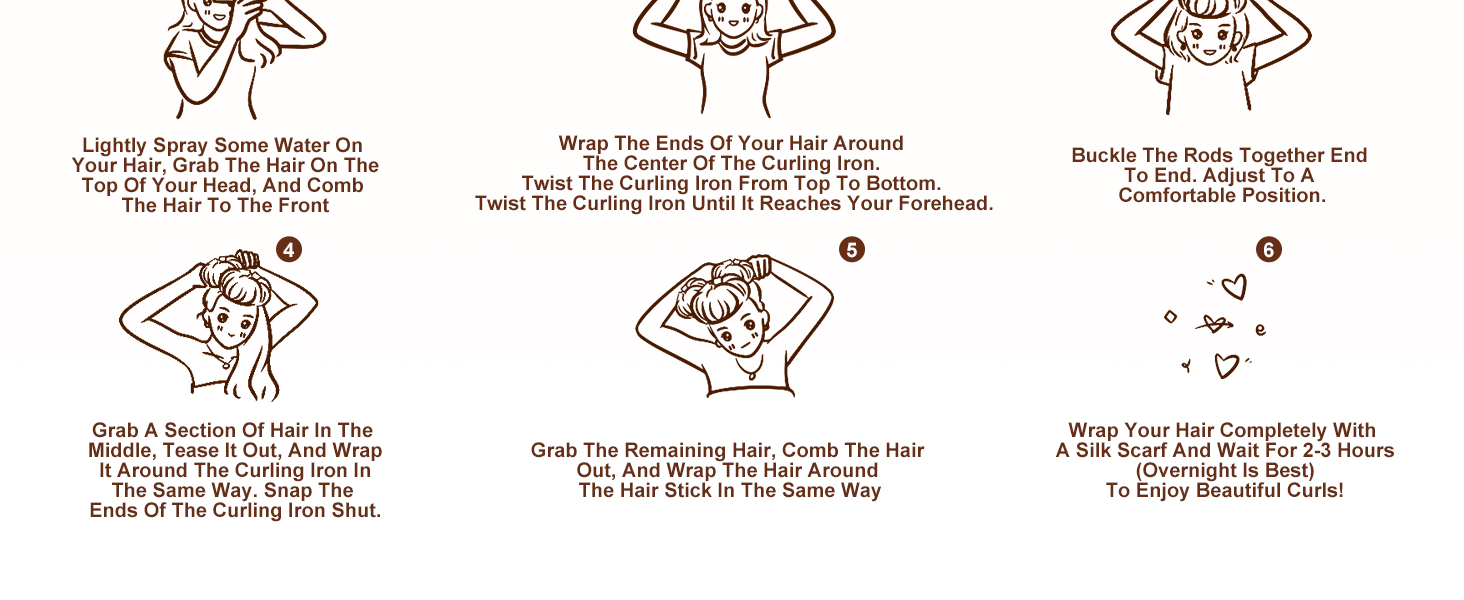 Heatless Curls Overnight