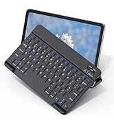 XIWMIX Wireless Bluetooth Keyboard for Samsung Galaxy Tablets, Ultra-Slim Portable, Type-C Rechar...