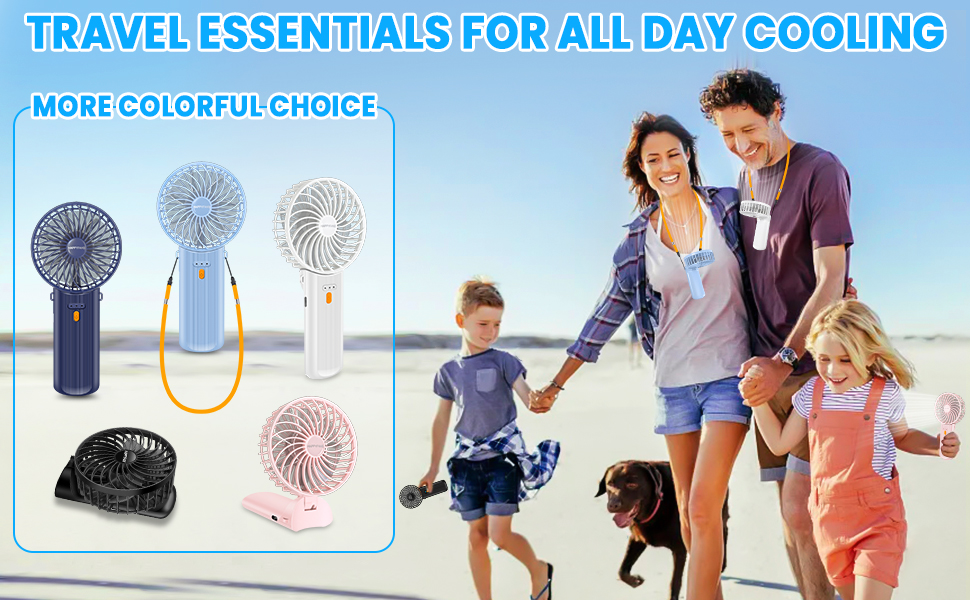 Travel Essentials For All Day Cooling