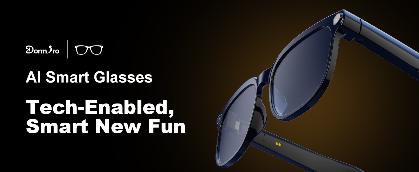 Domiro AI Smart Glasses with camera