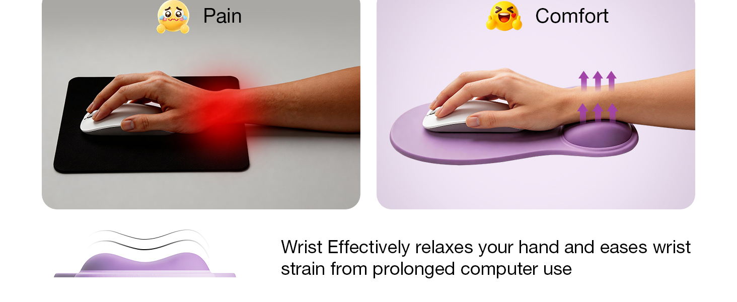 Purple Mouse Pad
