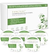 fancyou Disposable Bath Towels Compressed Towel, 55''X27.5'' Large Thicken Travel Towel Disposabl...
