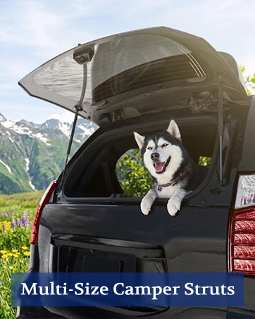 truck cap gas struts