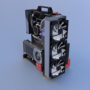 pc open case computer case