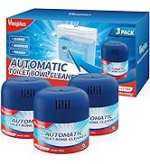 Vacplus Toilet Bowl Cleaners - 3 Pack, Krazy Klean Automatic Long-Lasting Toilet Cleaner Bottle, ...