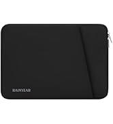 RAINYEAR Laptop Sleeve Case with Front Pocket, 13.3 Inch Protective Portable Case Briefcase Lapto...