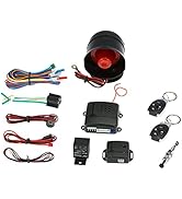 Car Alarm Security System, Shkalacar Universal Car Keyless Entry System, Universal Burglar Alarm ...