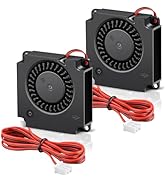 WDERAIR 40mm 12V DC Brushless 4010 High Speed Turbo Blower Fan 2Pin with 39inch Cable for Replace...