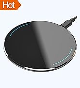 TOZO 2024 Upgraded Wireless Charger 15W Max Fast Wireless Charging Pad Compatible with iPhone 15/...