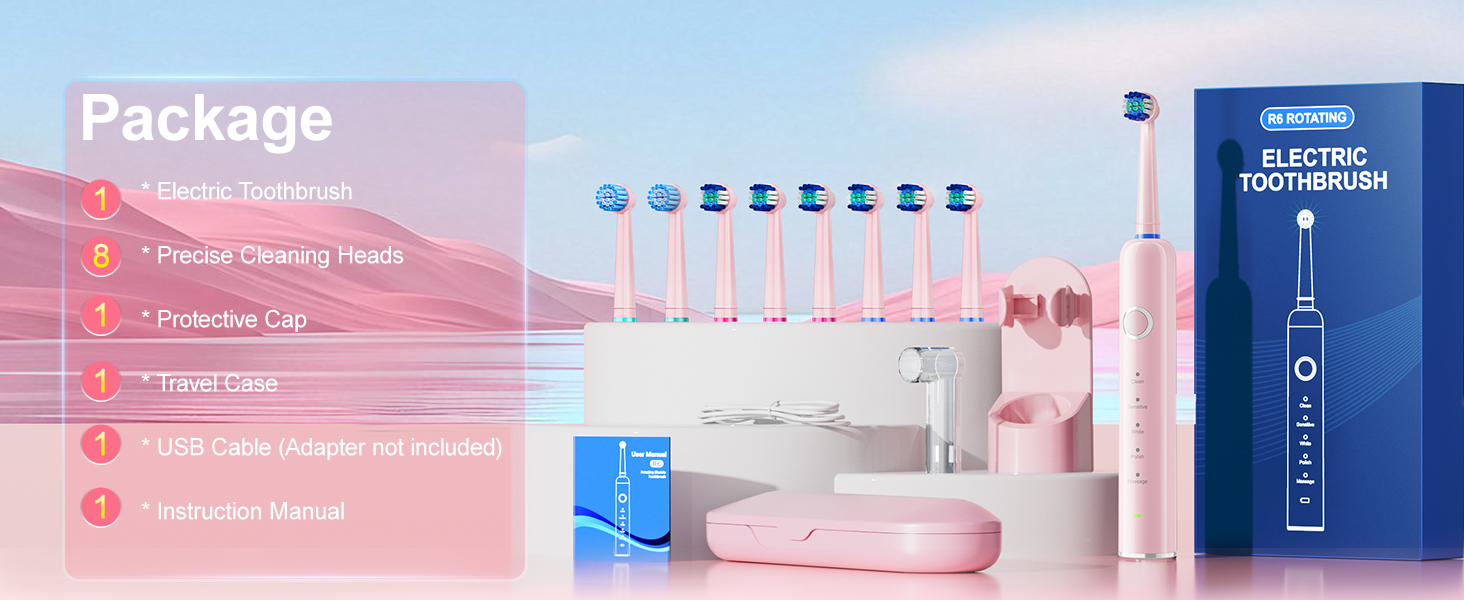 Electric Toothbrush for Adults