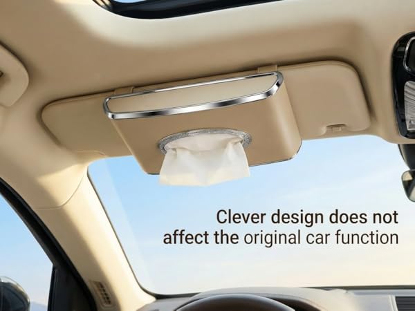 Clever design does not affect the original car function