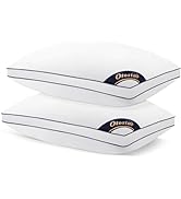 OTOSTAR Pillows Queen Size Set of 2 Bed Pillows for Sleeping Cooling Pillows 2 Pack with 3D Micro...