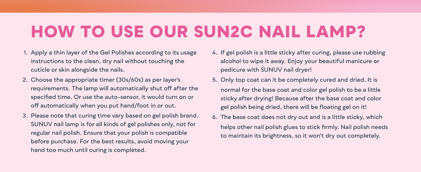 Gel UV LED Nail Lamp