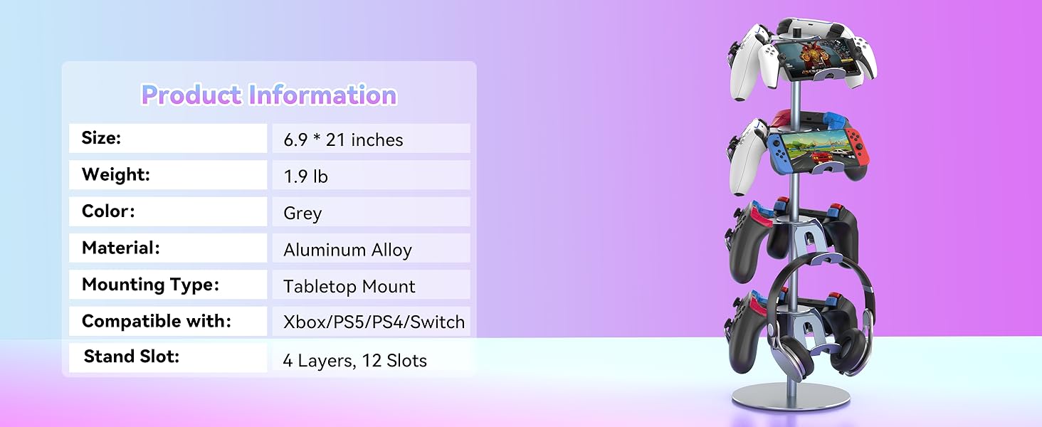 video game controller holder