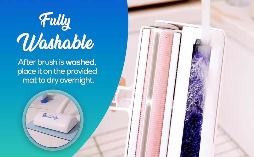 washable dogs brush