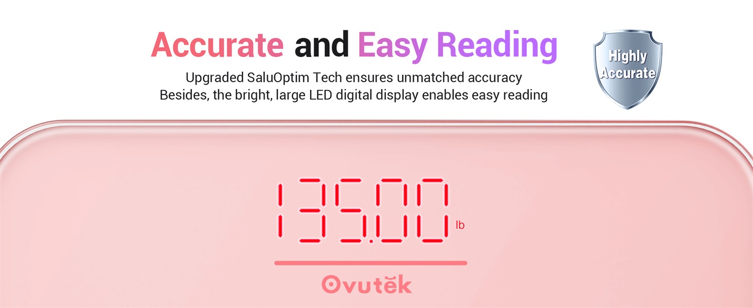 accurate and easy reading