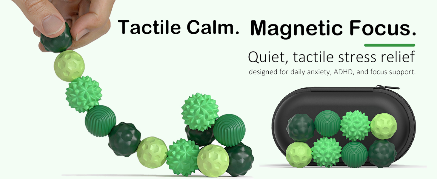 Silicone Magnetic Fidget Balls
