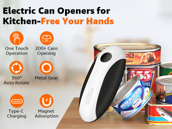 electric can opener can opener electric can openers for seniors can opener smooth edge