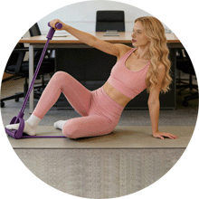 Arisenca PEDAL RESISTANCE BANDS