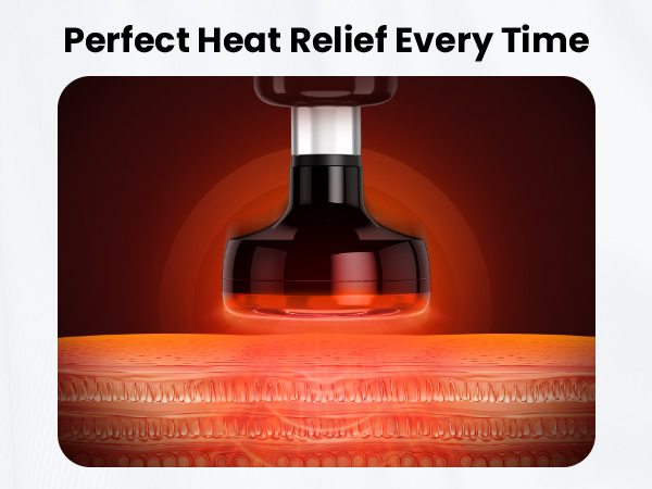 massage gun with heat